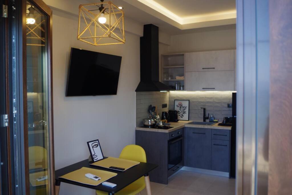 Appartamento Seafront Centre Ouranoupoli Esterno foto